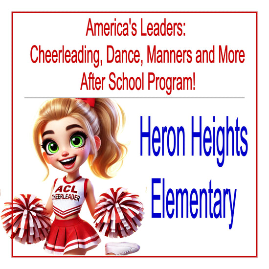 After School Program - Heron Heights Cheerleading Spring 2025