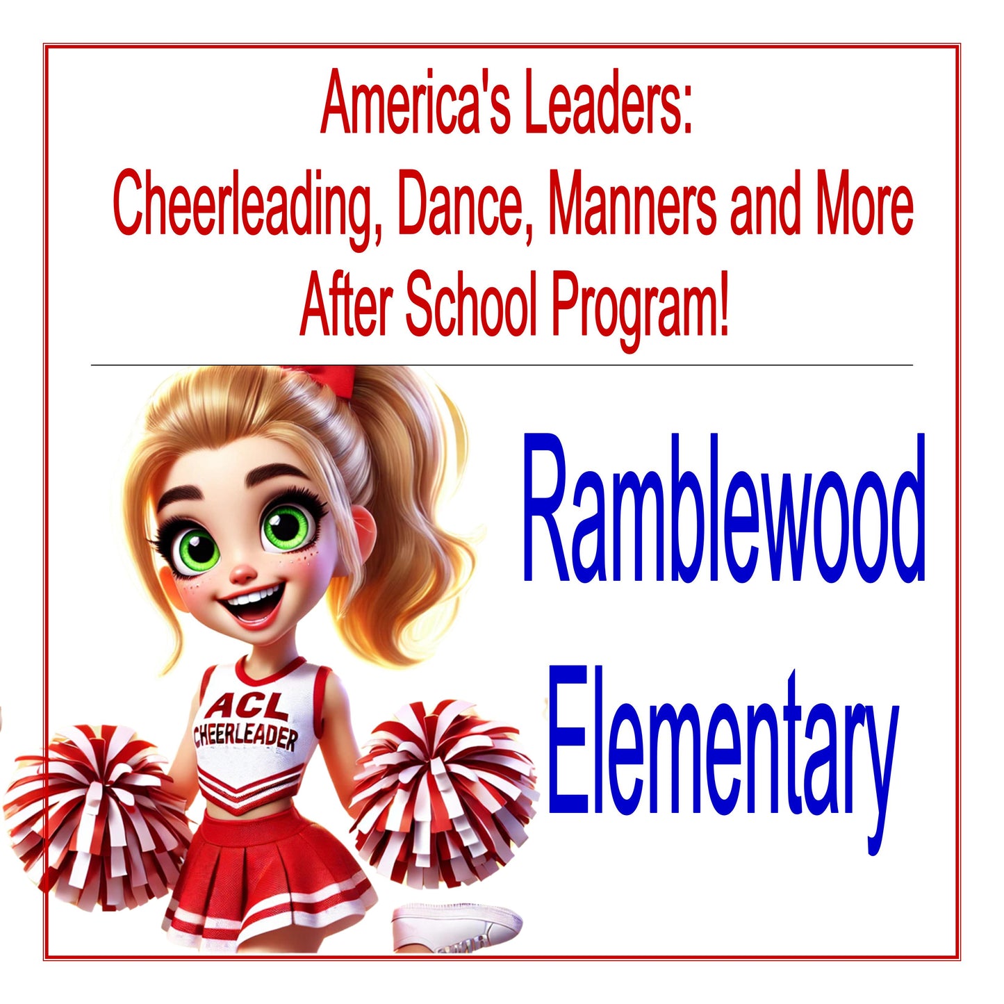 After School Program - Ramblewood Cheerleading Spring 2025