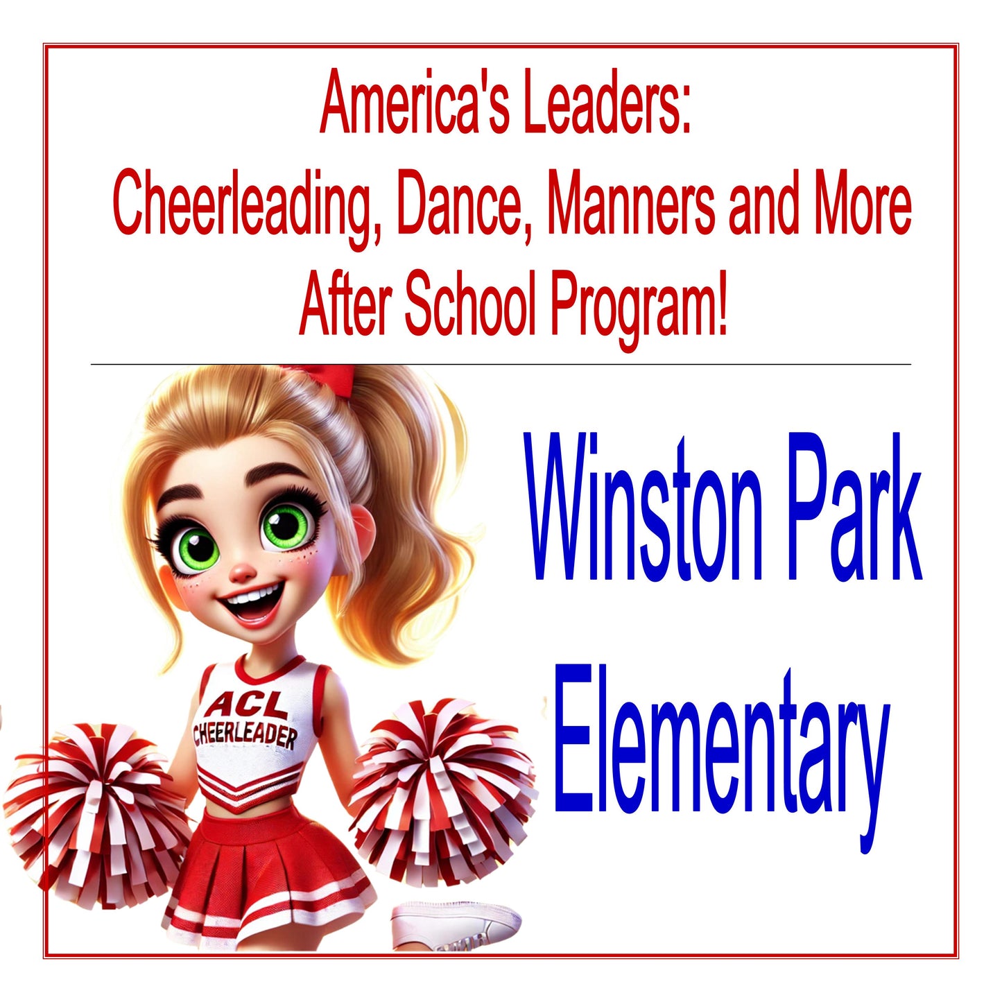 After School Program - Winston Park Cheerleading Spring 2025