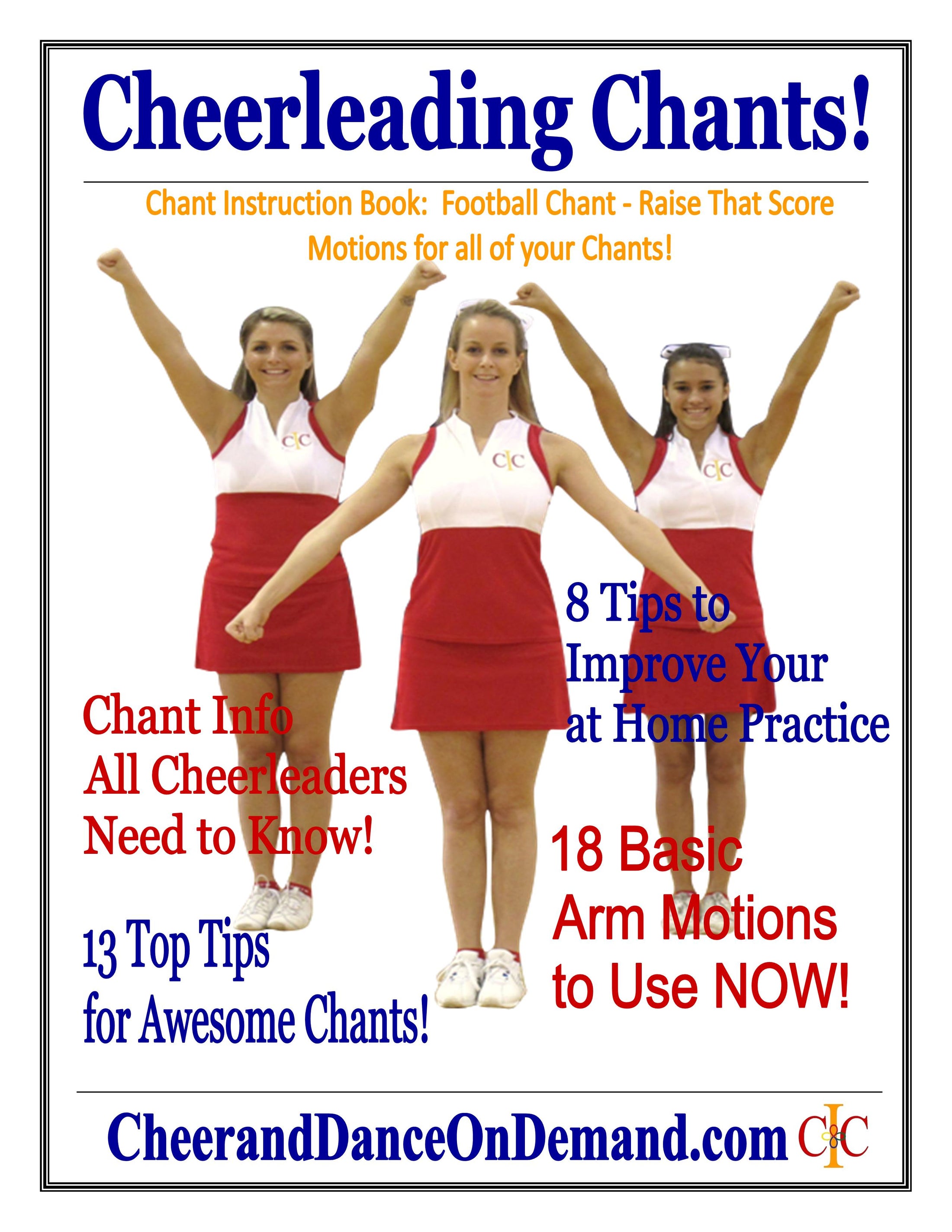 Cheerleading Chant - Raise That Score - Football Chant – Cheer and ...