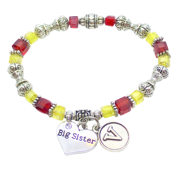 3x Sister Best Friend Matching Bracelets Heart Charm Friendship Gifts for  Family | eBay