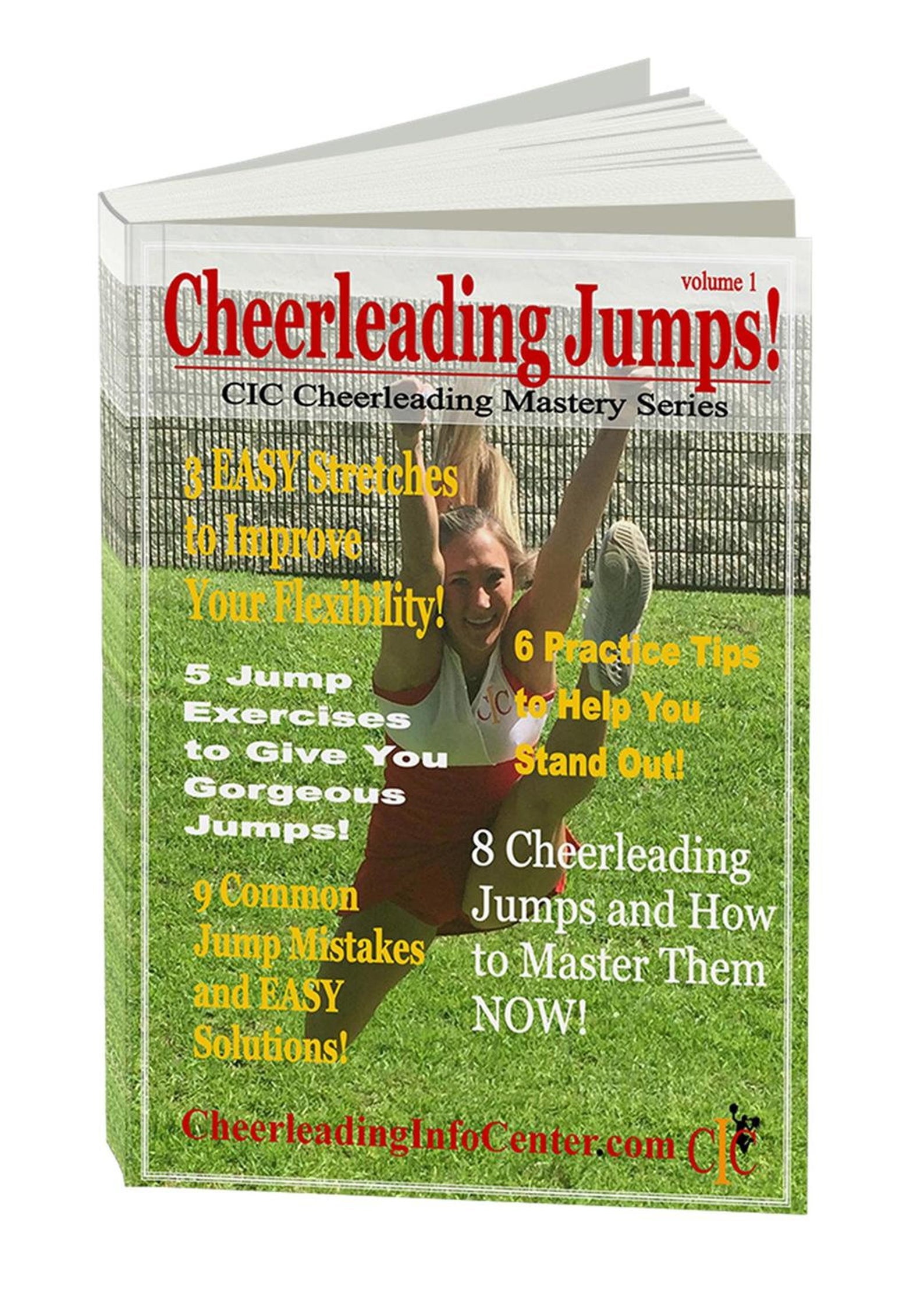 Cheerleading Jumps Ebook - How to Do Cheerleading Jumps – Cheer and Dance  On Demand