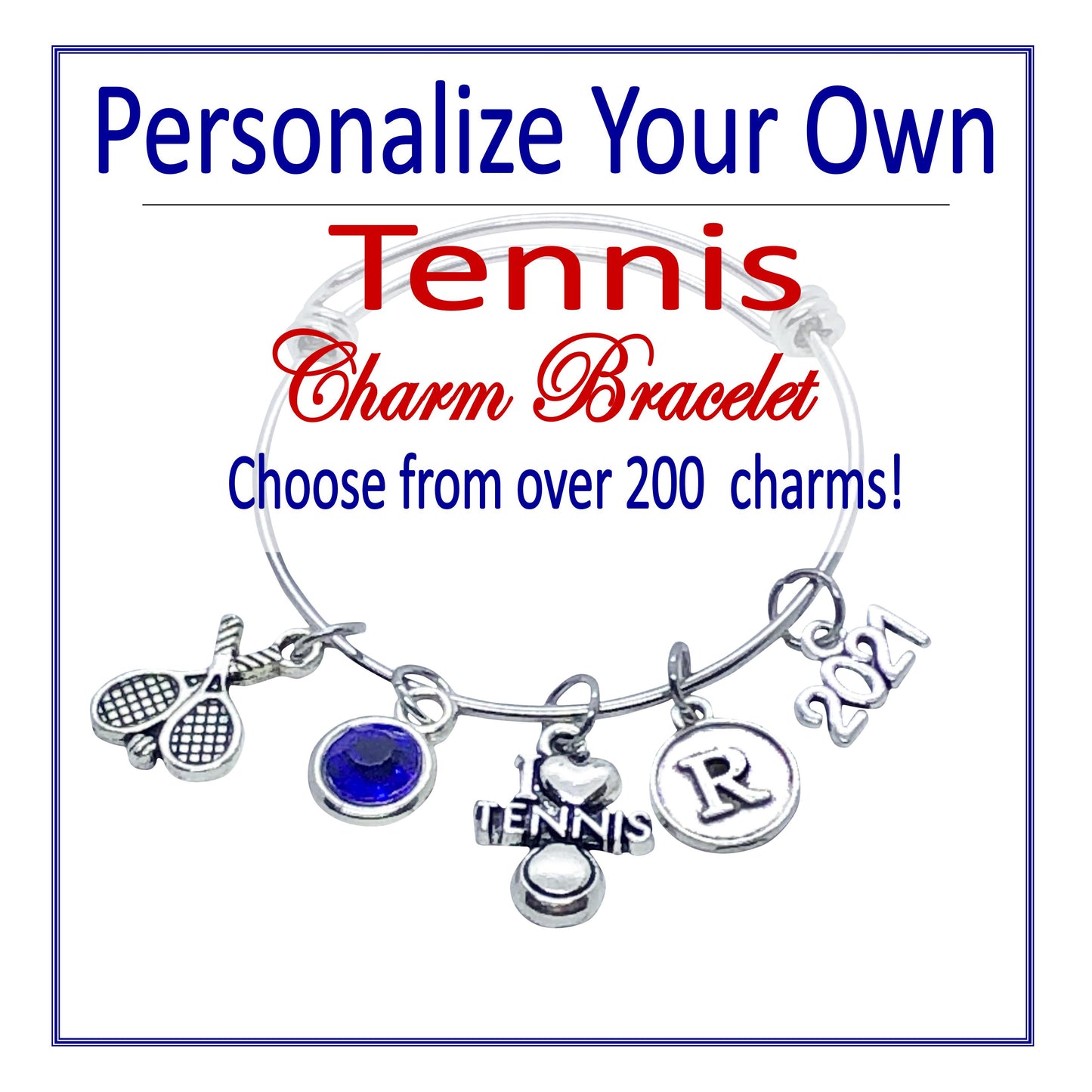 Personalize Your Own Cheerleading Charm Bracelet – Cheer and Dance On Demand